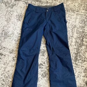 Patagonia Womens Size S Snowbelle Insulated Snow Pants Navy